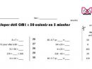 Calcul Mental Cm1 Et Cm2 : Programmation Et Générateur intérieur Exercices De Maths Cm1 À Imprimer Gratuit