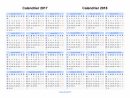 Calendrier 2017 2018 À Imprimer Gratuit En Pdf Et Excel destiné Calendrier Annuel 2018 À Imprimer