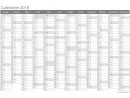 Calendrier 2018 À Imprimer Pdf Et Excel - Icalendrier destiné Calendrier Mensuel 2018 À Imprimer
