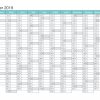 Calendrier 2019 À Imprimer Pdf Et Excel - Icalendrier concernant Calendrier Annuel 2019 À Imprimer Gratuit