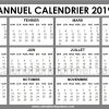 Calendrier 2019 Kawaii A Imprimer | Calendrier Vacances 2019 avec Calendrier Ludique À Imprimer