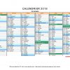 Calendrier 2019 Semaine (4) | 2018 Calendar Printable For serapportantà Calendrier 2019 Avec Semaine