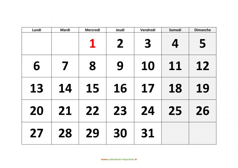 Calendrier 2020 À Imprimer Gratuit destiné Calendrier En Ligne Gratuit A Imprimer