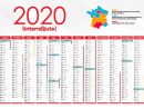 Calendrier 2020 : Calendrier Gratuit À Télécharger Ou À Imprimer avec Calendrier En Ligne Gratuit A Imprimer