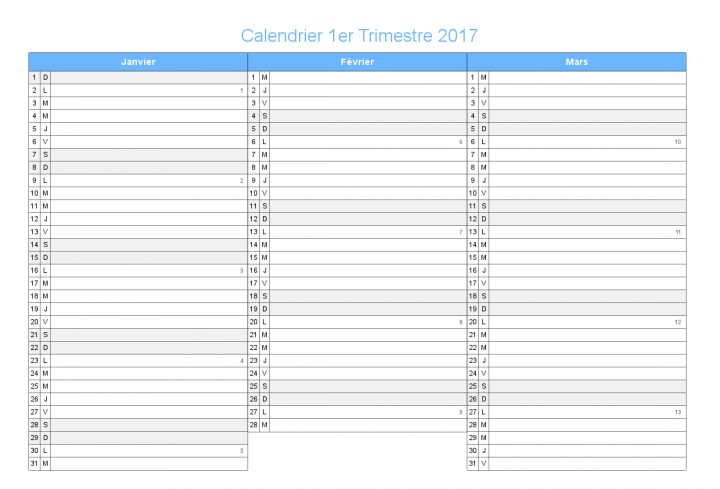 Calendrier 2020 Gratuit À Personnaliser Et À Imprimer à Calendrier Annuel 2019 À Imprimer Gratuit