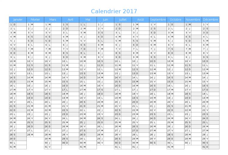 Calendrier 2020 Gratuit À Personnaliser Et À Imprimer avec Calendrier 2017 En Ligne