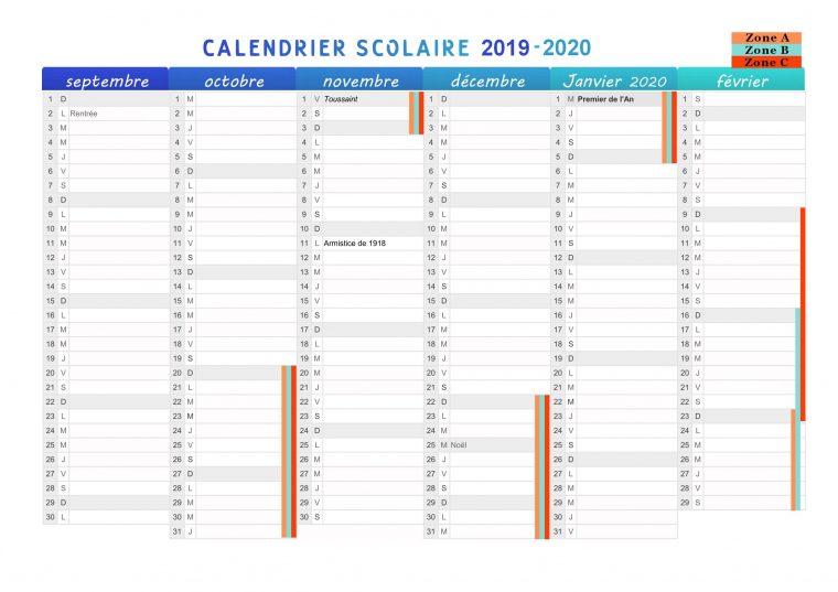 Calendrier À Imprimer 2020 (Gratuit): Annuel, Mensuel Ou concernant Calendrier D Anniversaire Gratuit À Imprimer