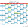 Calendrier Annuel 2018 À Imprimer Avec Jours Fériés intérieur Calendrier 2018 Avec Jours Fériés Vacances Scolaires À Imprimer