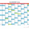 Calendrier Annuel - Année 2019 Avec Jours Fériés - Calenweb avec Calendrier 2018 Avec Jours Fériés Vacances Scolaires À Imprimer