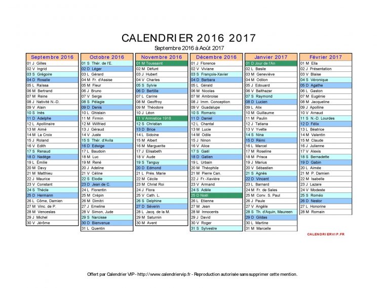 Calendrier Ao T 2017 – İmages à Calendrier 2018 À Imprimer Pdf