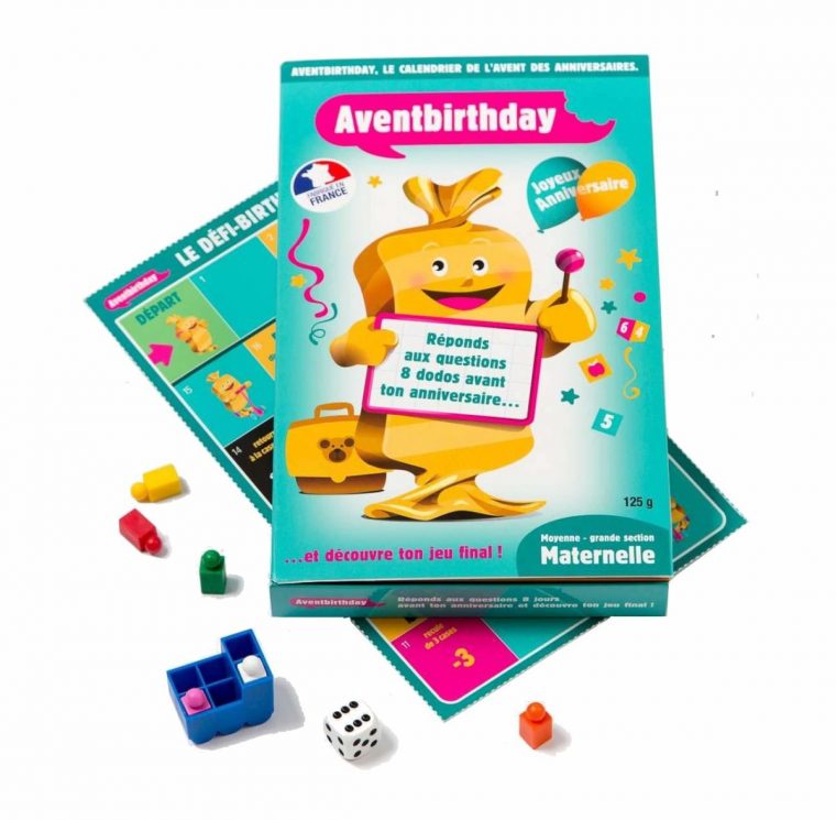 Calendrier Avent Anniversaire Maternelle Original destiné Jeux Pour Garçon De 5 Ans