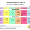 Calendrier Des Inscriptions Alsh L'île Aux Enfants 2018-2019 pour Calendrier 2018 Enfant