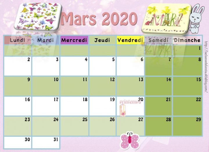 Calendrier Enfant 2019/2020 – La Classe De Luccia ! pour Calendrier Ludique À Imprimer