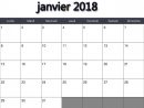 Calendrier Janvier 2018 – Calendrier Vierge À Imprimer serapportantà Calendrier Mensuel 2018 À Imprimer