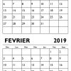 Calendrier Janvier Fevrier 2019 A Imprimer - Calendrier dedans Calendrier 2018 Imprimable Gratuit