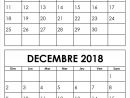 Calendrier Novembre Decembre 2018 A Imprimer | Mensuel dedans Calendrier Mensuel 2018 À Imprimer