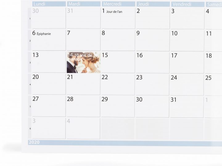 Calendrier Photo À Imprimer | Agenda Personnalisé | Photobox encequiconcerne Calendrier Des Anniversaires À Imprimer Gratuit