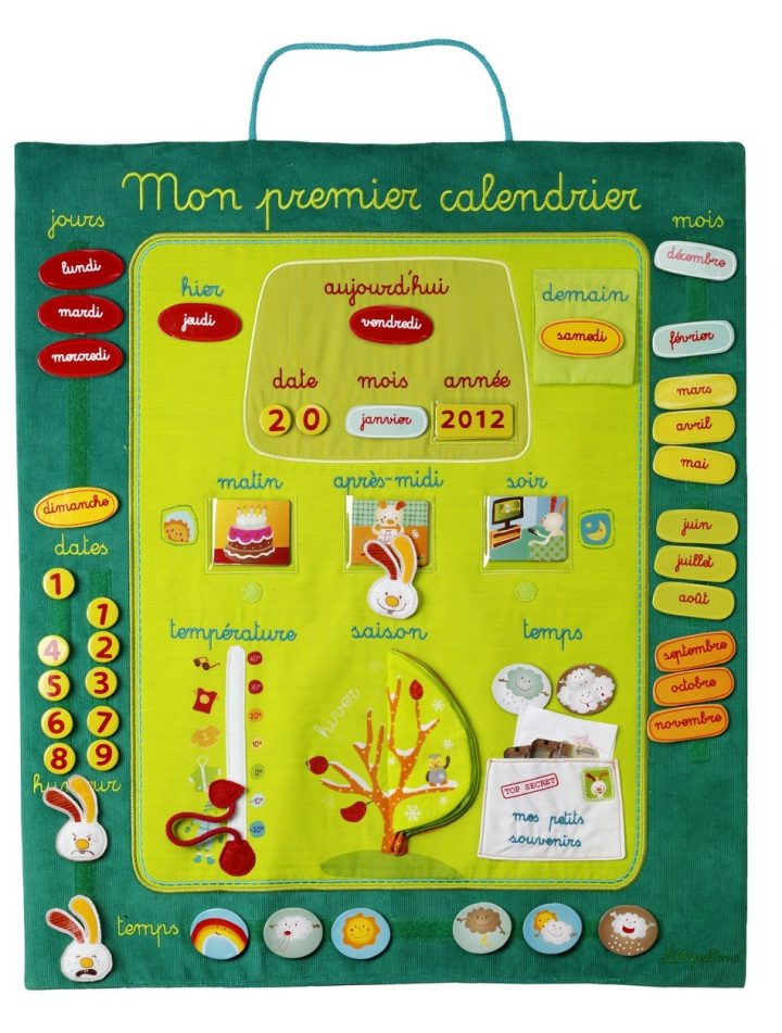 Calendrier Pour Enfant: La Liste Complète | Comment concernant Calendrier Ludique À Imprimer