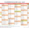 Calendrier Scolaire Semestriel 2017-2018 Avec Affichage Des tout Calendrier 2018 Avec Jours Fériés Vacances Scolaires À Imprimer
