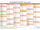 Calendrier Scolaire Semestriel 2019-2020 Avec Affichage Des encequiconcerne Calendrier 2019 Avec Jours Fériés Vacances Scolaires