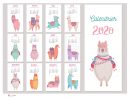 Calendriers 2020 À Imprimer Pour Les Enfants dedans Cahier De Vacances Maternelle À Imprimer