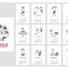 Calendriers 2020 À Imprimer Pour Les Enfants dedans Calendrier Ludique À Imprimer