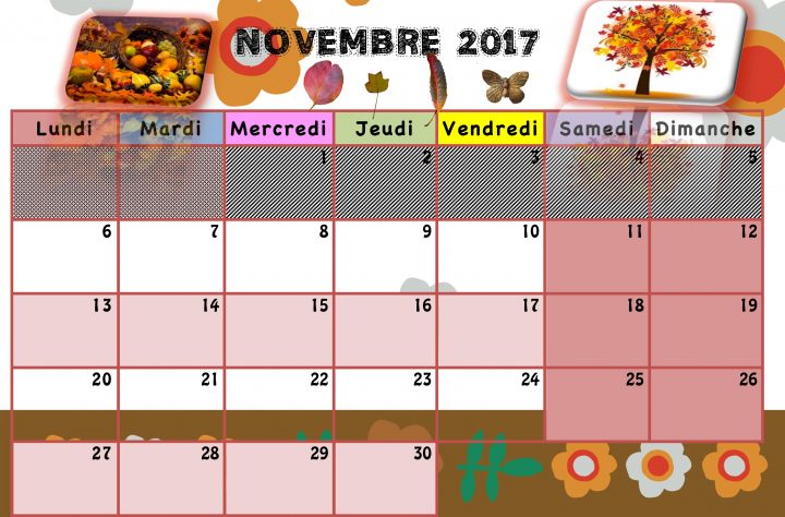 Calendriers Enfants 2017/2018 – La Classe De Luccia ! encequiconcerne Calendrier 2018 Enfant