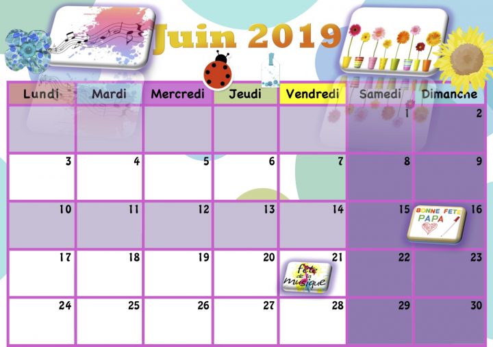 Calendriers Enfants 2018/2019 – La Classe De Luccia ! à Calendrier Ludique À Imprimer