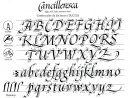 Calligraphy Alphabets - A List Of Major Historical Scripts dedans Alphabet Script Minuscule