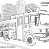 Camion De Pompier #15 (Transport) – Coloriages À Imprimer encequiconcerne Dessin De Pompier À Imprimer