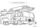 Camion De Pompier #44 (Transport) – Coloriages À Imprimer avec Coloriage Pompier A Imprimer Gratuit