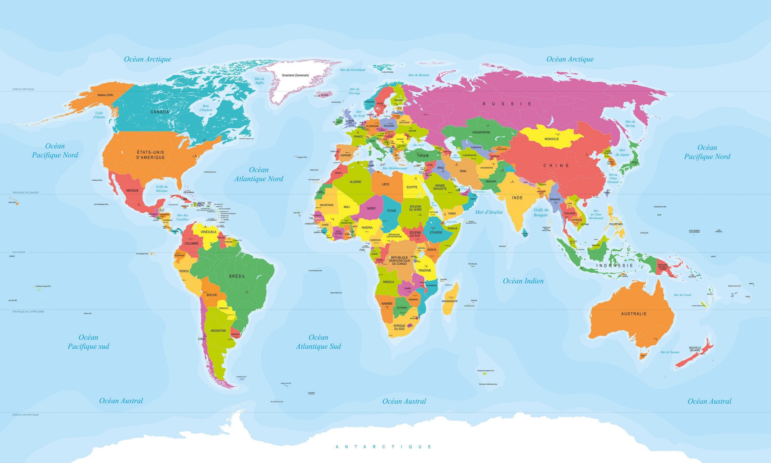 Capitales Du Monde Par Pays - Présentation De La Capitale De dedans Carte De L Europe Avec Capitales 