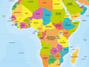 Capitales En Afrique Avec Une Carte Du Continent Pour Les à Carte Europe Avec Capitales