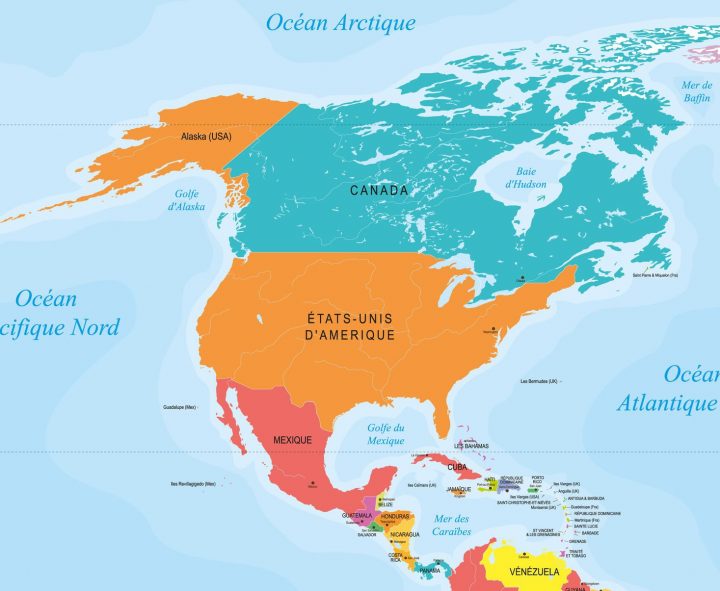 Capitales En Amérique Du Nord Et Centrale Avec Une Carte concernant Carte D Europe Avec Les Capitales