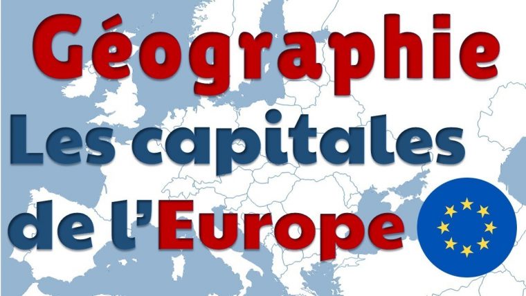 Capitals Of European Countries In French serapportantà Apprendre Pays Europe