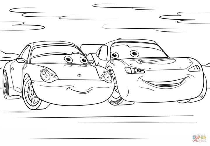 Car Mcqueen Coloring Pages Lightning Mcqueen Coloring Pages destiné Coloriage De Flash Mcqueen