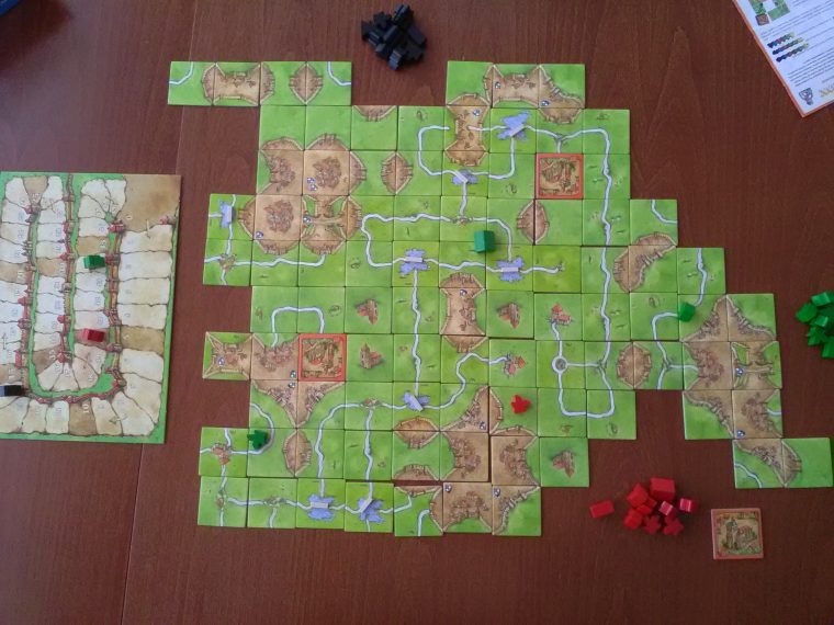 Carcassonne (Jeu) — Wikipédia à Jeux Des Villes De France