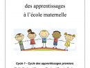 Carnet De Suivi Cycle 1 Ps/ms/gs - La Classe De Luccia ! avec Cahier De Vacances Maternelle Pdf