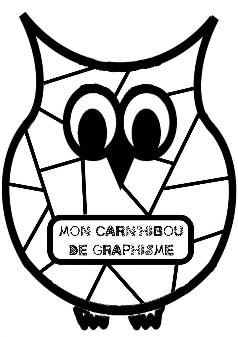 Carn'hibou De Graphisme – La Classe De Jenny pour Livre Graphisme Maternelle