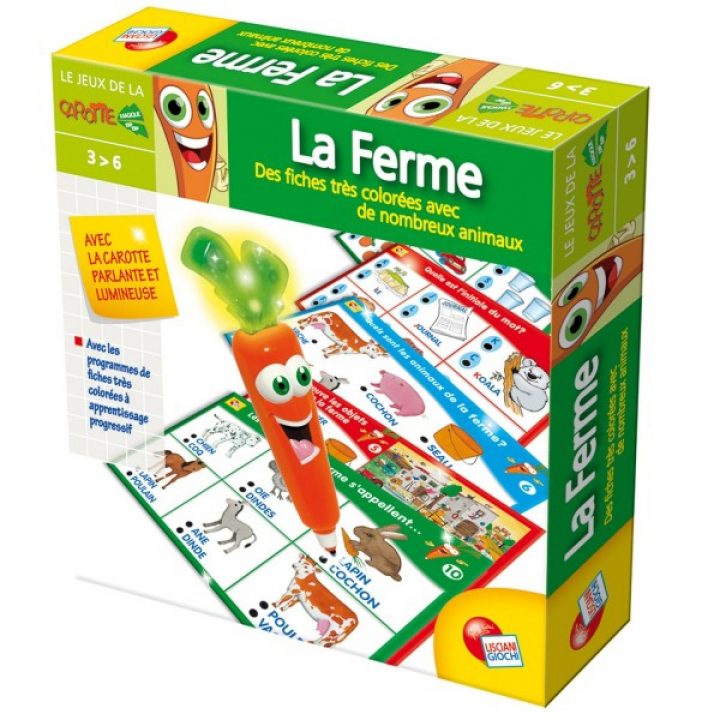 Carotina Jeux De Base : La Ferme De Lisciani pour Jeux Les Animaux De La Ferme