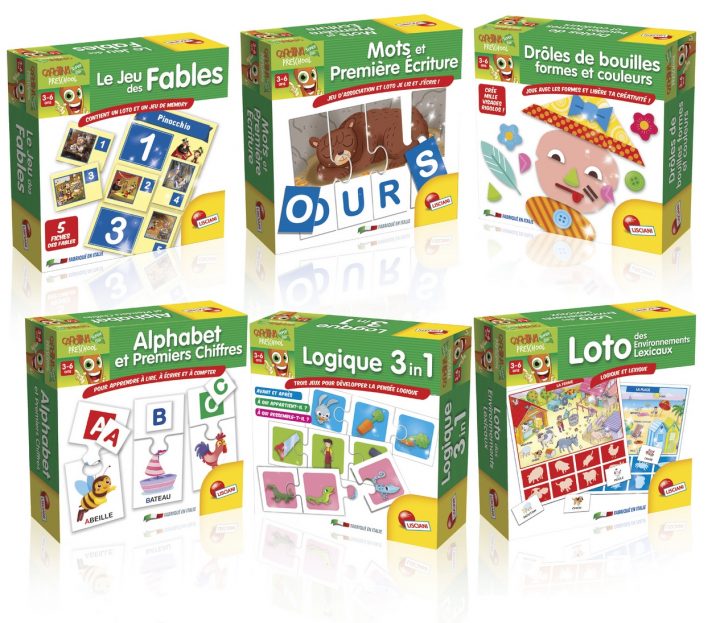 Carotina Preschool Jeux Éducatifs Assortis Version Française tout Les Jeux Educatif