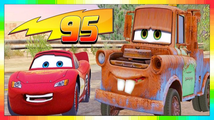 Cars 3 2 1 – Les Bagnoles – Quatre Roues – Français — Movie — 1 Sur 6 —  Flash Mcqueen & Martin pour Flash Mcqueen Martin