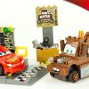 Cars 3 Lego Junior Lightning Mcqueen Speed Launcher Mater Junkyard 10730  10733 Toy Review pour Flash Mcqueen Martin