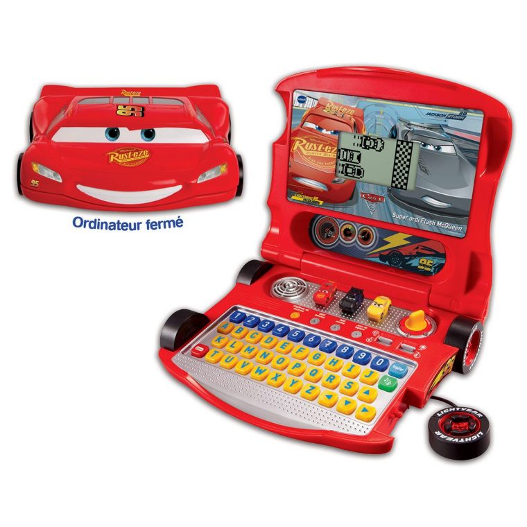 Cars 3 : Super Ordi Flash Mcqueen – Jeux Éducatifs – La concernant Ordinateur Educatif Enfant