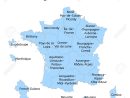 Carte Administrative France Avec De Nouvelles Régions Sur Blanc concernant Carte Des Nouvelles Régions
