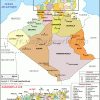 Carte Algérie | Carte De L'algérie à Carte De France Avec Region