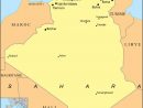 Carte Algérie Grande Ville, La Carte Des Grandes Villes dedans Carte De France Grande Ville