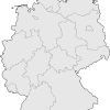 Carte Allemagne Vierge, Carte Vierge De L'allemagne à Carte Département Vierge