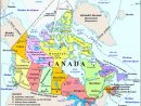 Carte Canada, Carte De Canada tout Carte De L Europe Détaillée