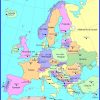 Carte Capitales Des Pays D'europe | Capital Des Pays à Carte D Europe Avec Les Capitales